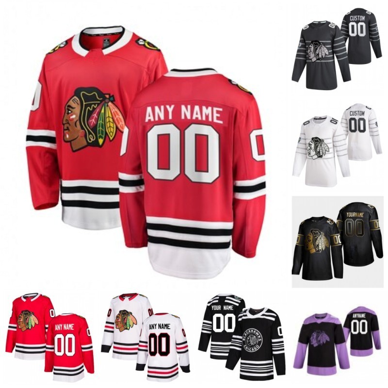 

Custom Chicago Blackhawks Collin Delia MacKenzie Entwistle Brandon Hagel Philipp Kurashev Kevin Lankinen Alec Regula 2020 Hockey Jersey, Womens red home