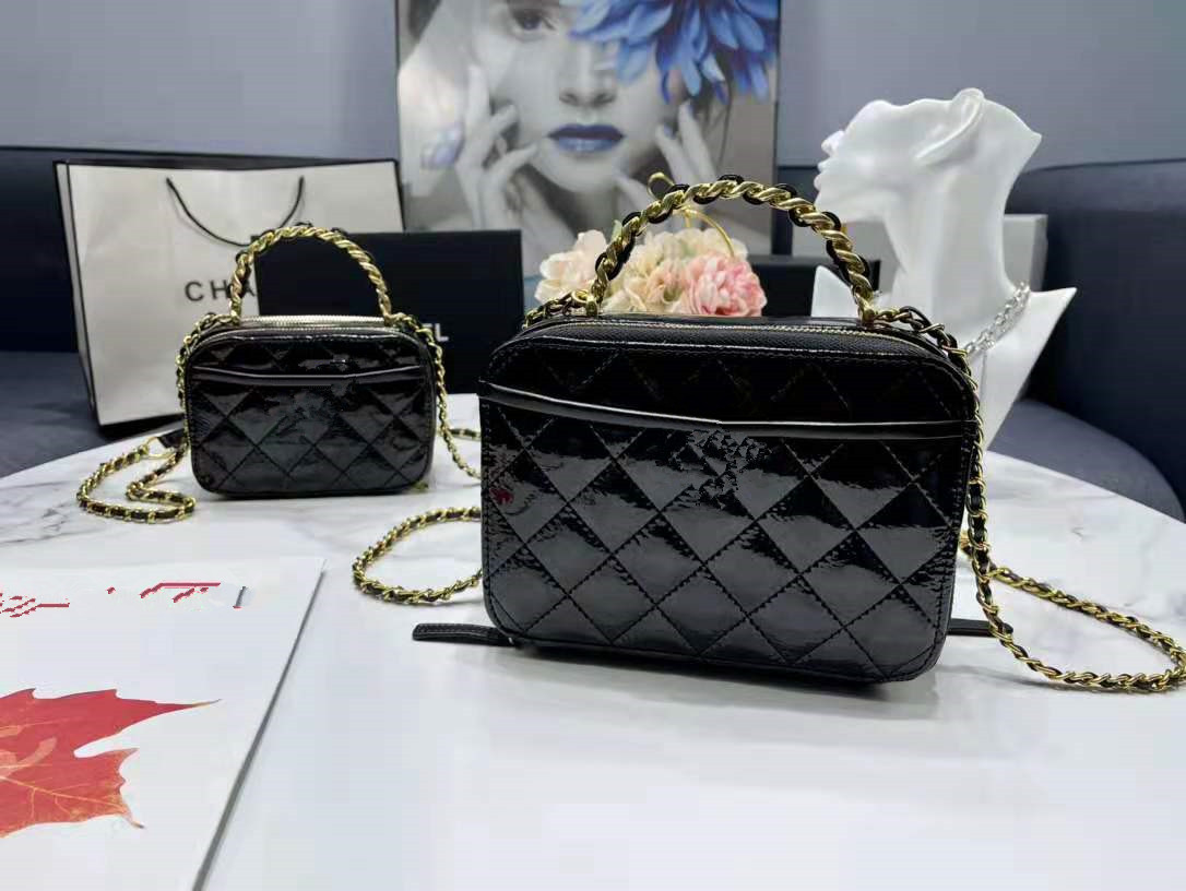 

Crossbody With Bags Famous Brand Women Luxury Handbags Genuine Leather Shoulder Camera Chain Shape Bag 2021 Strap Designer Bag Vefsa Cpgct