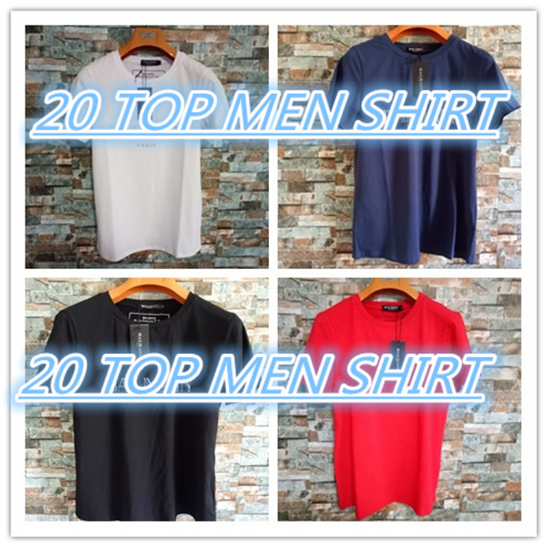 

Mens B Almain Letter Print T Shirts Black Fashion Designer Summer High Quality Top Short Sleeve Size S-XXL, 009