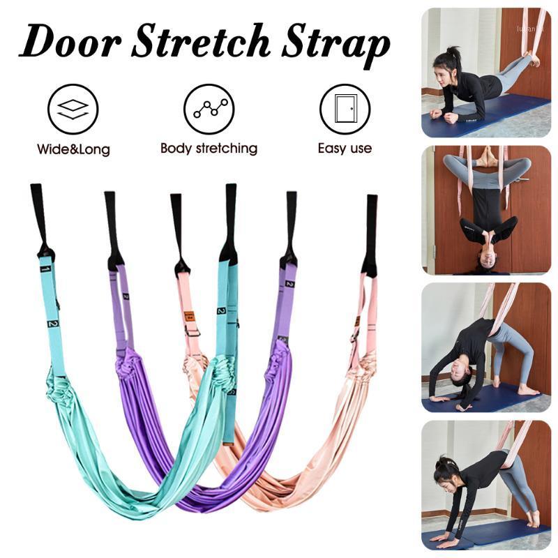 

Door Flexibility Stretching Leg Stretcher Strap for Dance Gymnastics Trainer Comfort Design Yoga Stretch Belt Aerial Yoga Strap1