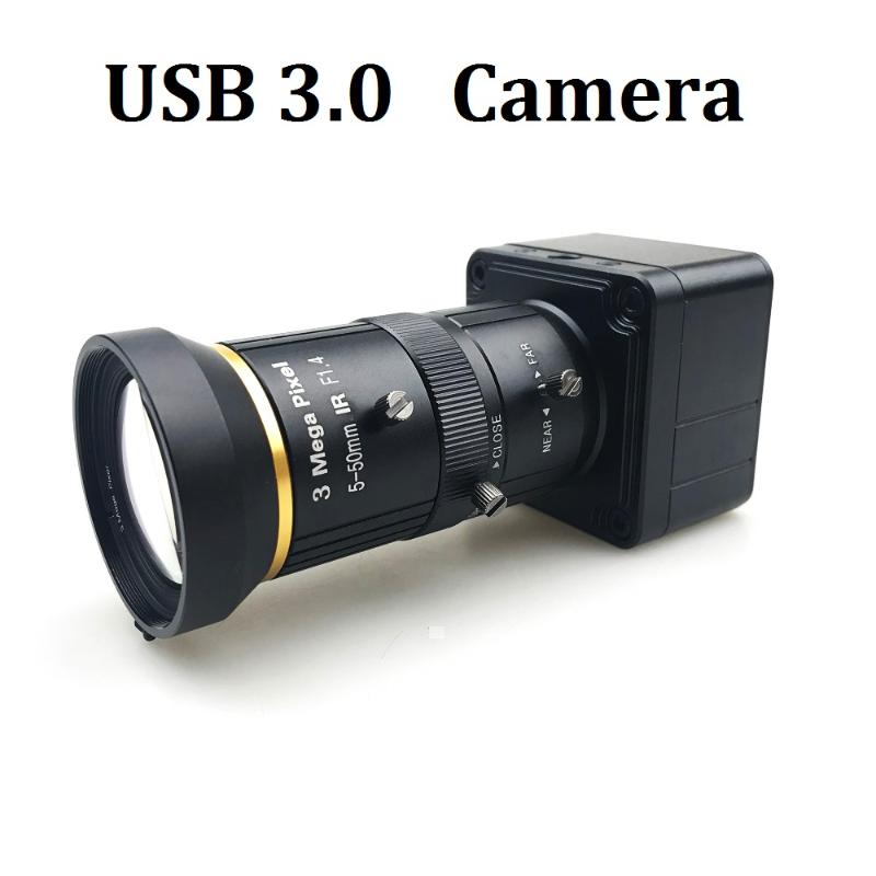 

Industry Live USB 3.0 Camera 5.0MP Lens 5-50mm Webcam UVC Free Drive Compatible Windows Mac Linux