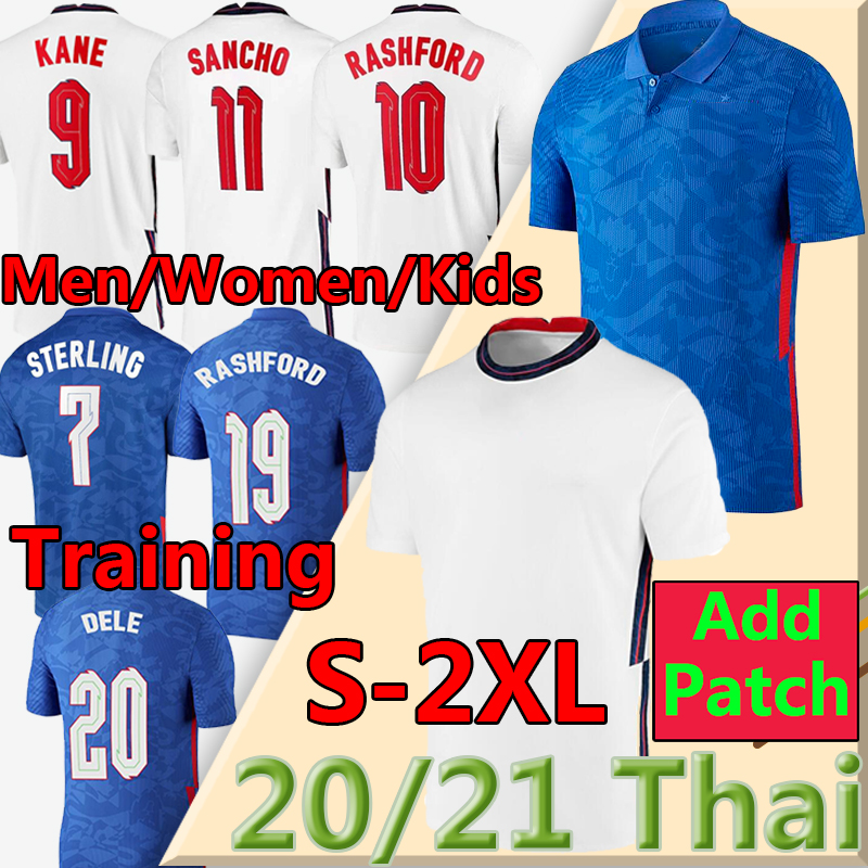 

European Cup UK soccer jerseys 20 21 kane STERLING SANCHO RASHFORD DELE inglaterra camisetas de futbol men kids football shirts, Home pants