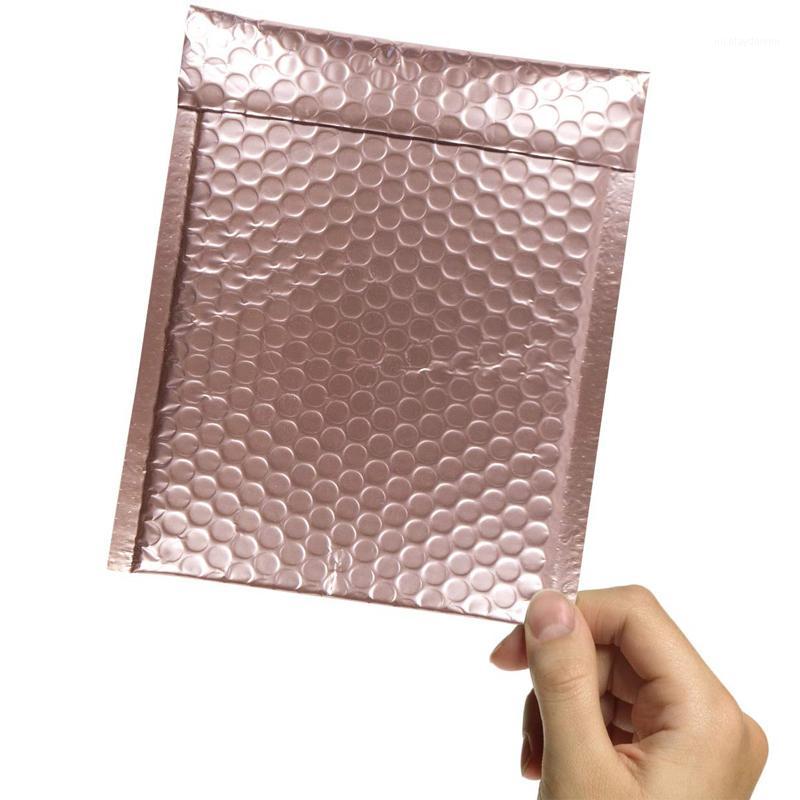 

7x9 Inches Pack of 25 Rose Gold Colorful Black Red Bubble Mailers Self Seal Waterproof CD Padded Envelopes Gifts Bag 18x23cm1