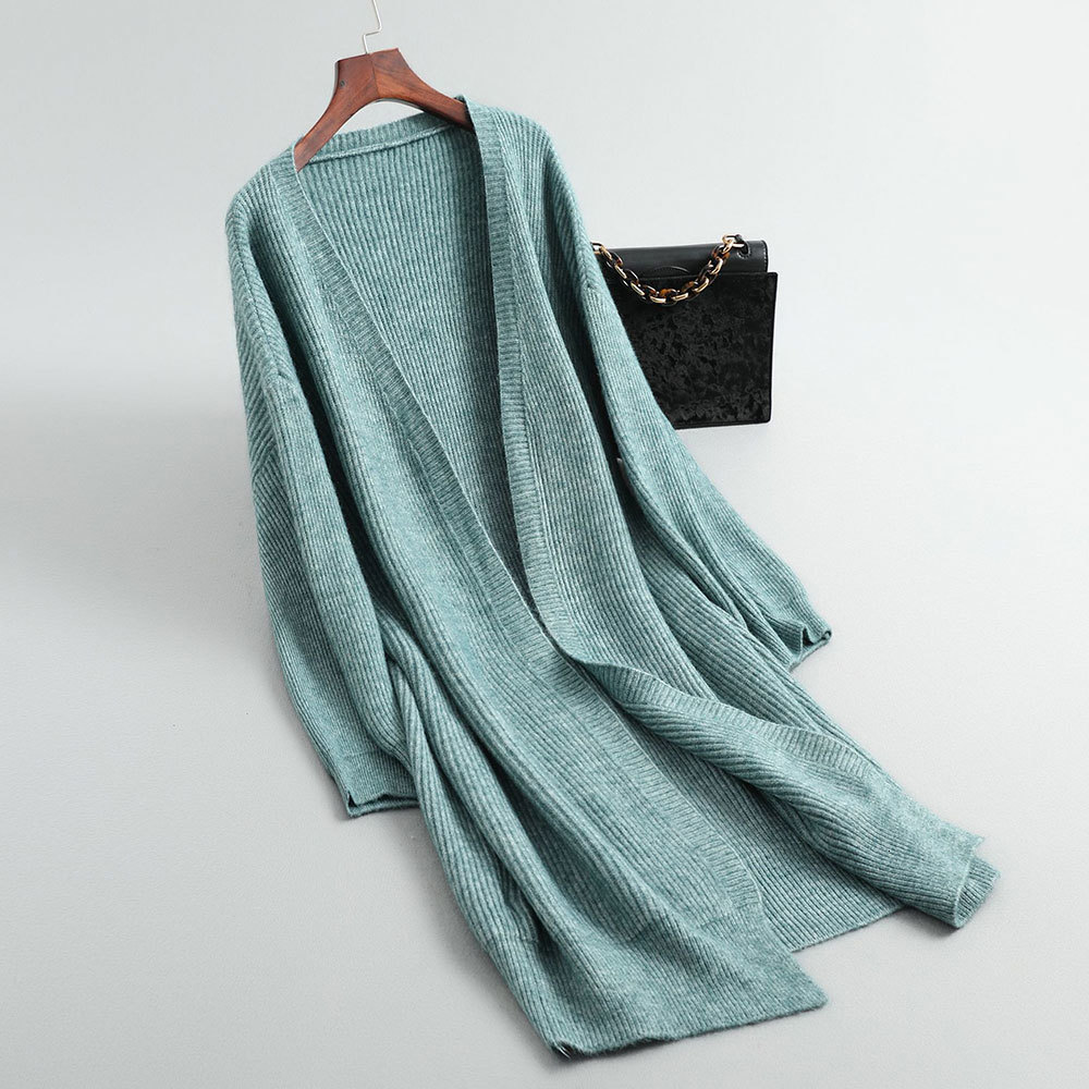 

2021 New Poncho Sleeve Loose Wool Knitting Coat Cardigans Long Sweater Jumper Women Cape Feminino Auve, Burgundy