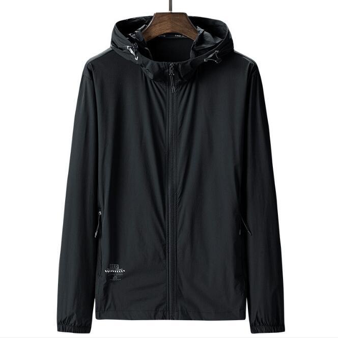 

2021 Windbreaker Men Spring Autumn Jacket New Arrival Hooded Up Jackets BYSJ, Army green