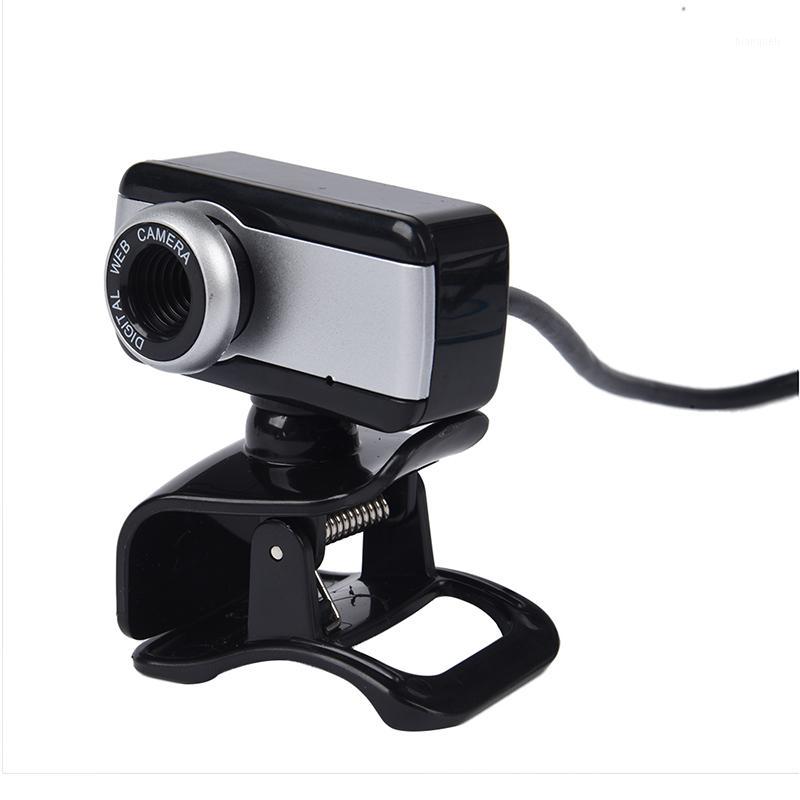 

USB Webcam Web Cam Camera with MIC CD for Desktop PC Laptop Black1