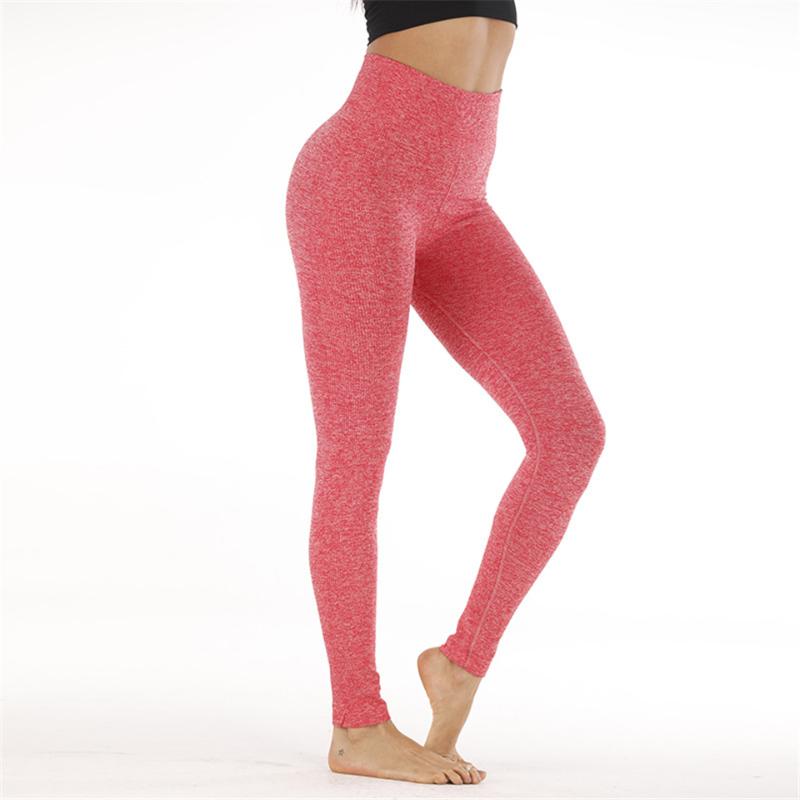

Yoga Pants Women Leggings Gym Push Up Breathable Quick Dry Slim Yoga Leggings Sport Women Tights Fitness Running Pants Female, 9134ab rose