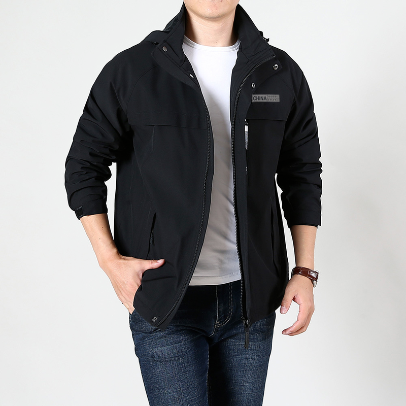 

Winter Plus Velvet Thick Men Casual Jacket Warm Jacket, Black;brown