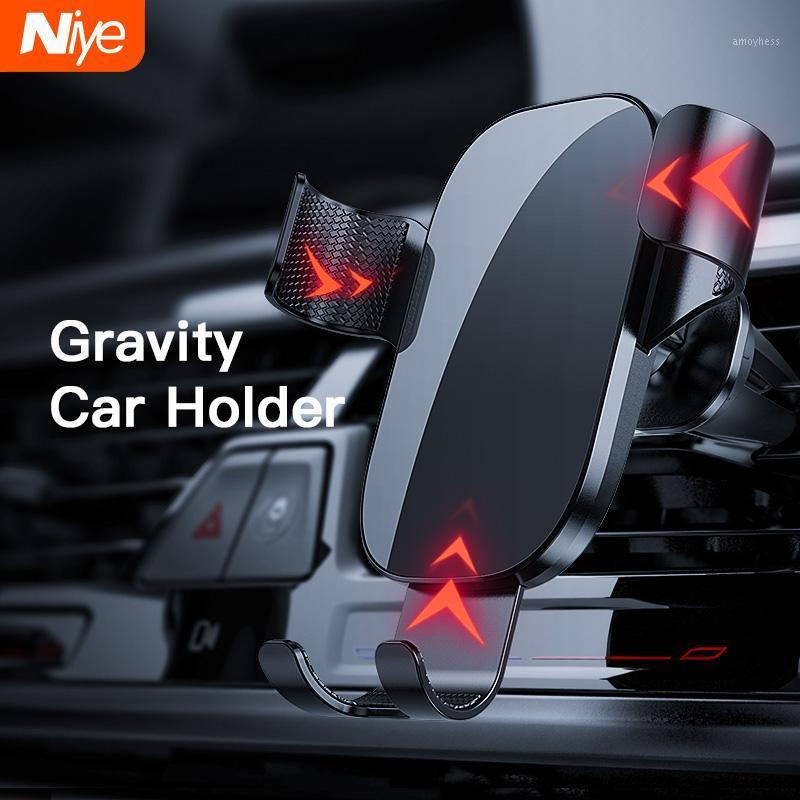 

Car Holder for In Car Air Vent Mobile Phone Stand Bracket Mount Gravity Sensing Cell Phone Support No Magnetic Holders1, Air vent holder