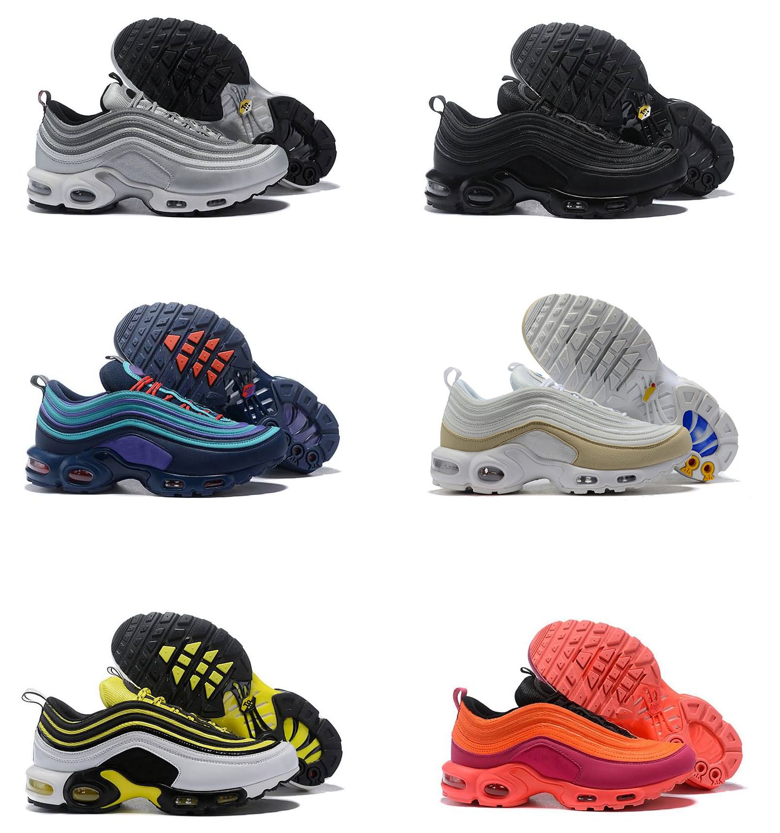 

97 Tn Plus Mens Running Shoes Zapatillas Hombre 97S Tn Designer Sneakers Reflective Breathable Womens Sport Trainers Outdoor Shoes, #11