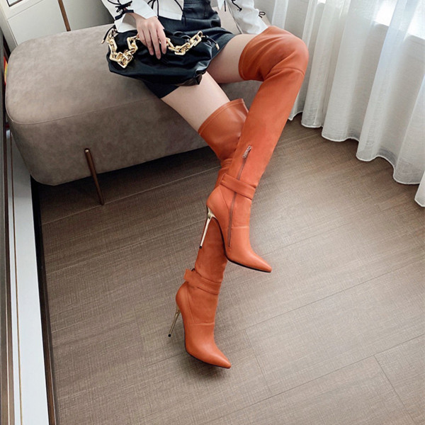 custom thigh high boots
