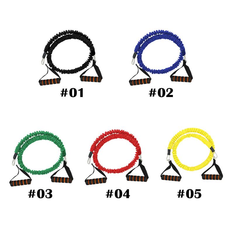 

One Word Pull Rope Fitness Cloth Cover Anti-Break Indoor Elastic Rope Rally Yoga Strength Training Resistance Band