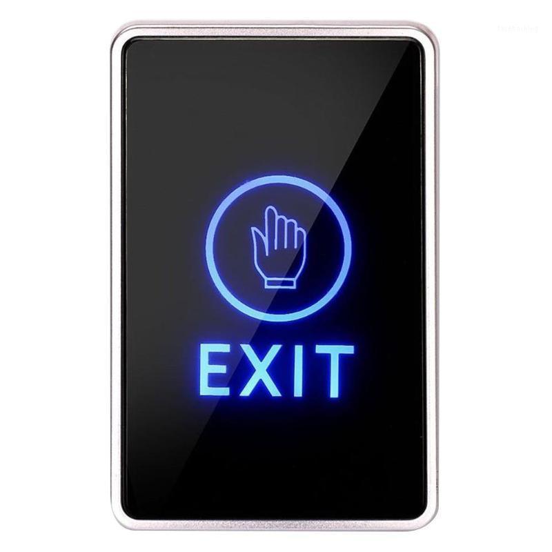

Touch Type Door Exit Button Infrared Sensing Door Exit Release Unlock Button Switch Panel LED Light for Access Control System1
