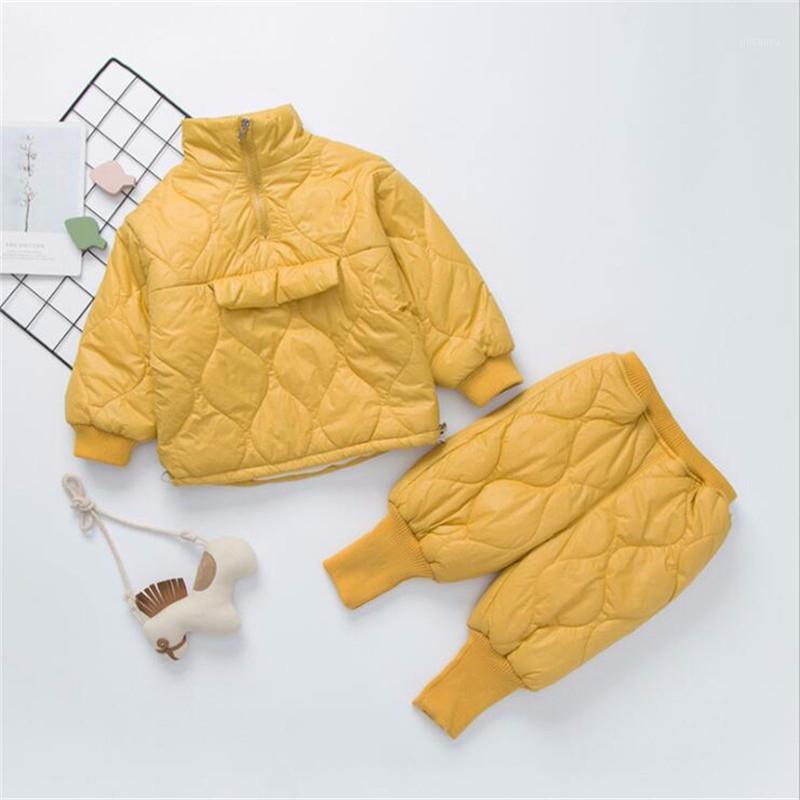 

Fashion Baby Kids Warm Down-Cotton Clothes Set Turtleneck Children Coat Tops+Pant Outfits Suit for Girls Boys Winter Clothing1, Ali2537y