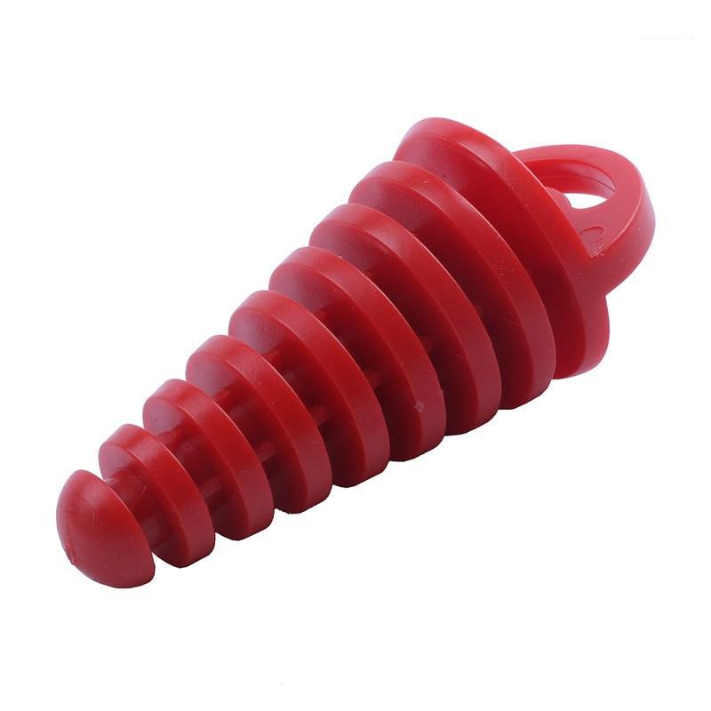 

Muffler Pipe Exhaust Wash Plug for Motorcycle Dirt Bike ATV Quad 2 4 Stroke, Red1