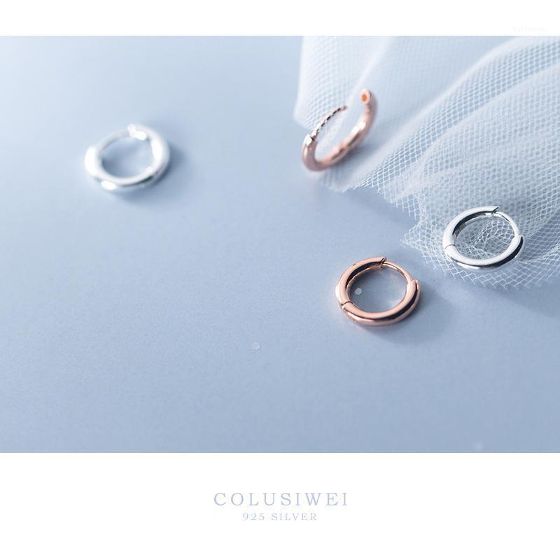

Colusiwei Tiny Hoop Earrings for Women Rose Gold Color 925 Sterling Silver Small Ear Hoops Female Jewelry Fashion Bijoux Brincos1