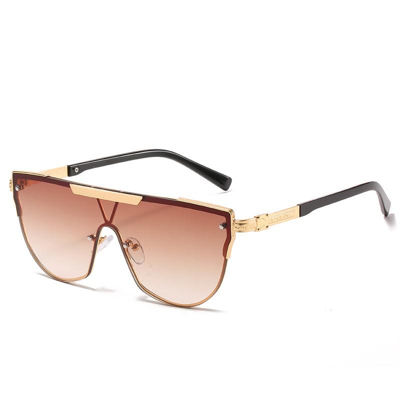 

2021 Vintage Luxury Square Oversize Sunglasses men and women Brand Big Frame Sun Glasses Female Shades Coulos UV400