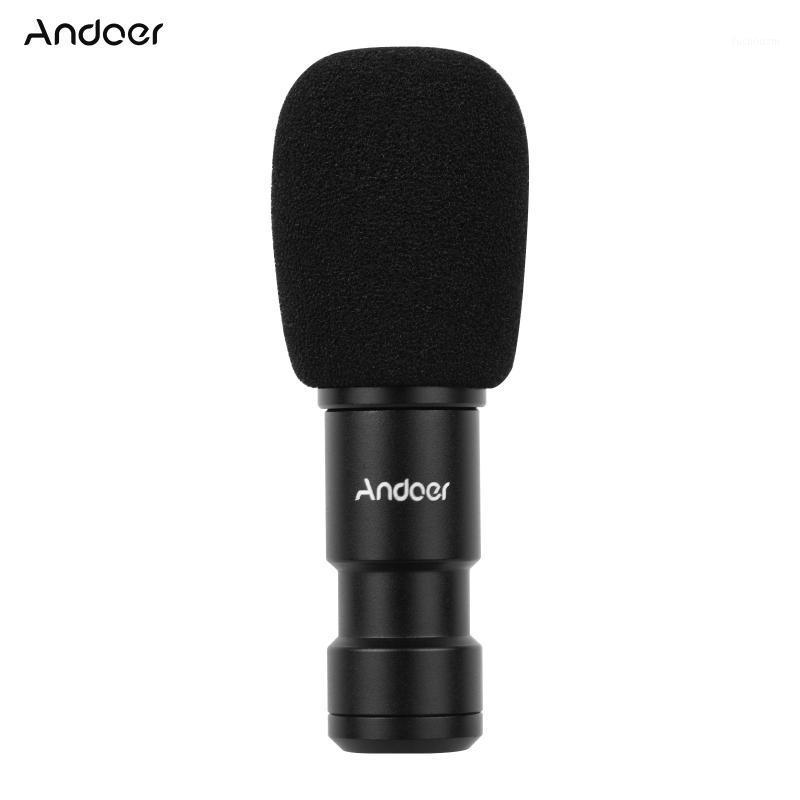 

Andoer Mic Plug-on Type-C Smartphone Microphone with 3.5mm Monitor Interface Windscreen for Smartphone Video Record Streaming1