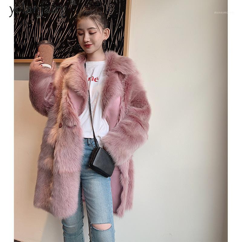 

Real Fur Coat Women Korean Elegant Winter Sheep Shearling Natural Fur Jacket Coats and Jackets Women 2020 Warm Ropa Para Mujer1, Blue