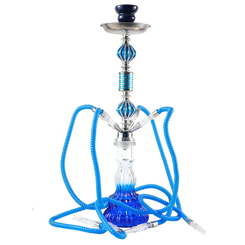 

Large Arab Hookah Set 4 Hoses Glass Narguile Sheesha Complete With Shisha Bowl Tongs Ash Plate Water Tobacco Pipe Bongs Smoking Accessories