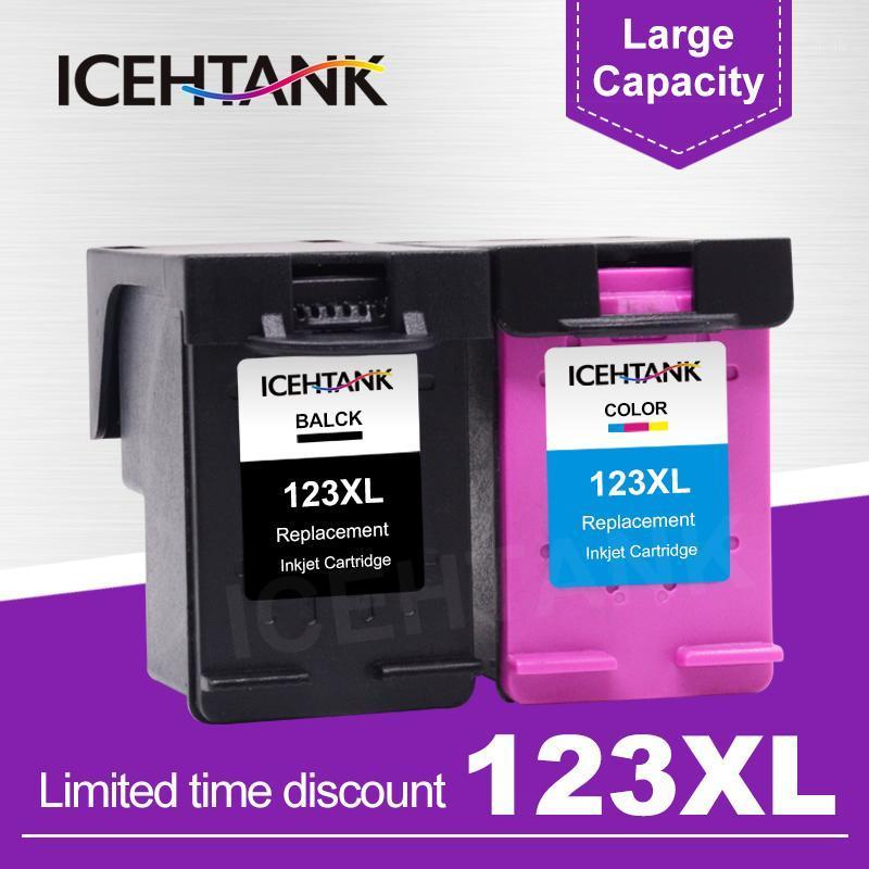 

ICEHTANK Replacement For 123 123XL Black Ink Cartridge For Deskjet 2130 1110 2133 2134 3630 3632 3637 Printer IP1231