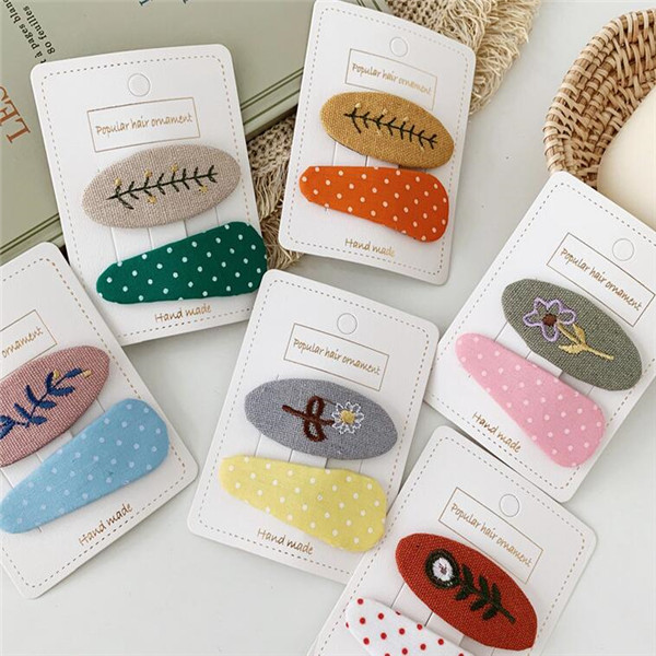 

34 hot sell 2020 women's New simple bow-studded hairpin high quality Multicolor hairpin, Black;brown