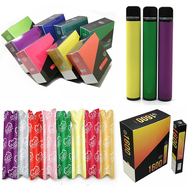 

Newest 80+ Colors Puff Bar Plus 800puffs disposable E-cigarettes Vape 510 thread Vaporizers Pods Max Flow