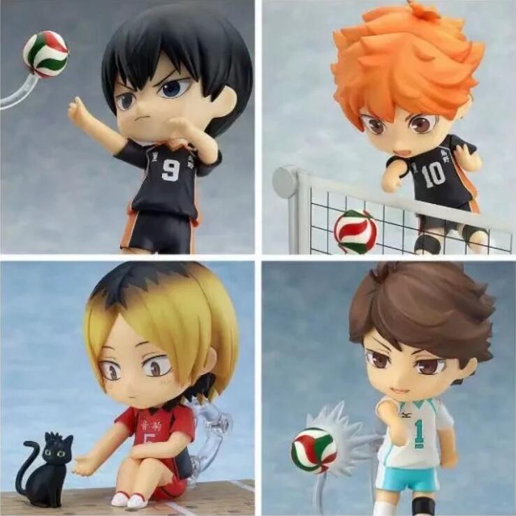 

anime doll toy Haikyuu- figura accion de PVC 10cm, Shoyo tobio, Kenma Tooru 489 563 461 605, Haikyuu Nekoma, modelo bonito