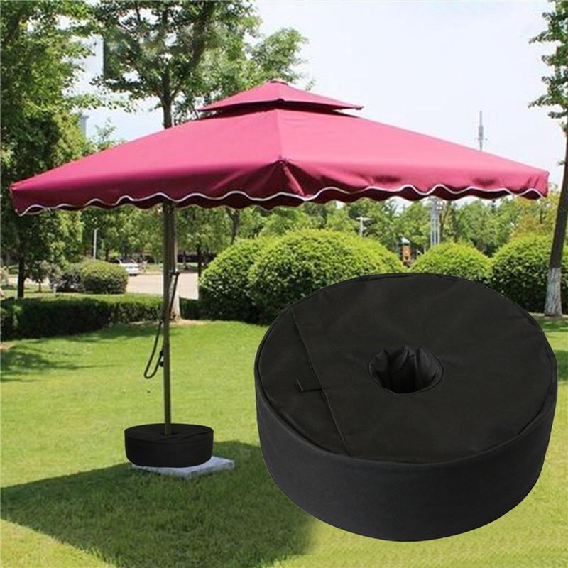 

New Listing-4Pack Weight Bag Windproof Round Umbrella Base Sand Bags for Tent Sun Shelter Patio Sunshade