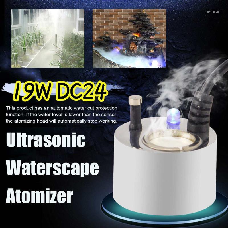 

Ultrasonic Air Humidifier Home Mist Maker Fogger LED Light Water Fountain Pond Atomizer Head Air Humidifier Nebulizer Vaporizer1