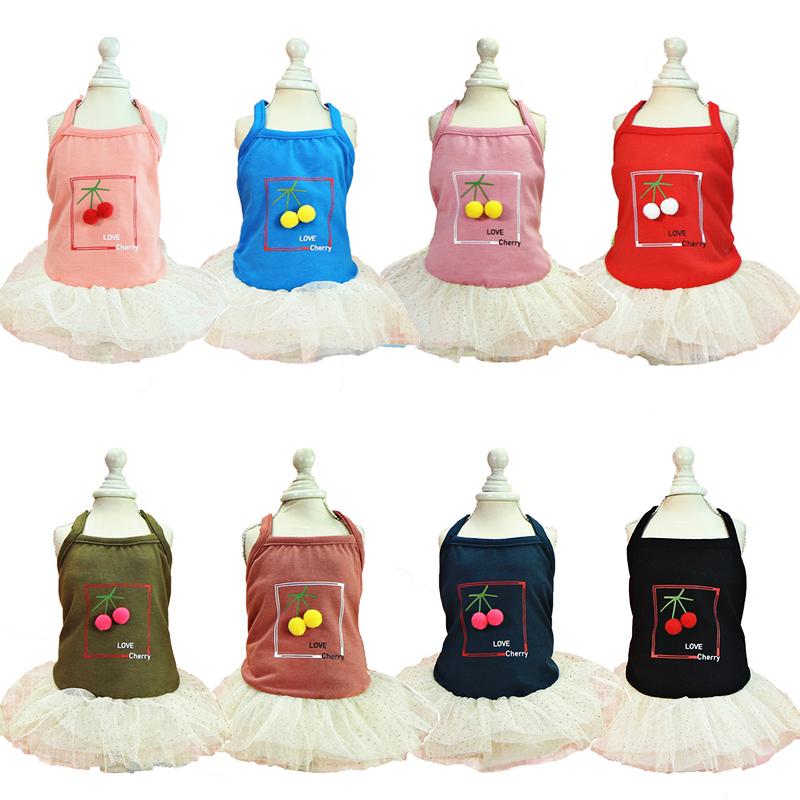 

Dog Clothes For Cats Princess Dress Pet Skirt Tutu Wedding Dresses for Pet Clothes Dog Cats Dress Apparel, Color 2