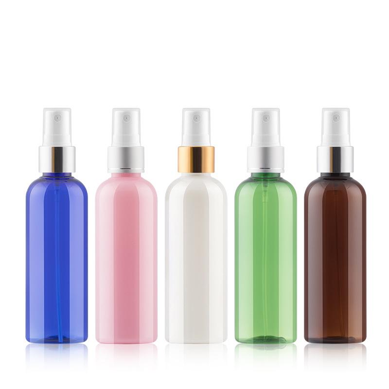 

100ml 10/20/30Pcs Refillable Bottle With Spray Scent Pump With Aluminum Collar Empty Cosmetic Containers Bottle For Travel