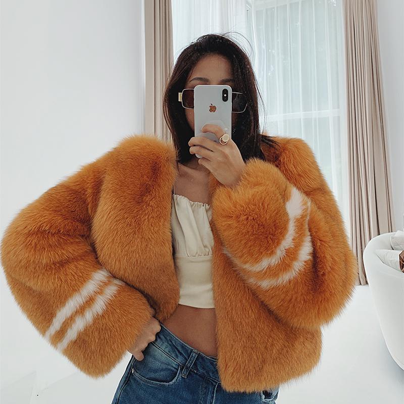 

full ladies real pelt women natural fur jacket, As picture