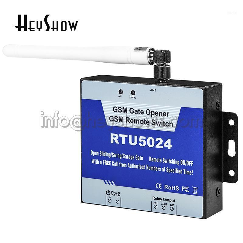 

Wireless Sliding gate Opener GSM Mobile Phone Access Controller Relay Switch RTU5024 Remote Control Switch SMS Control Door Open1