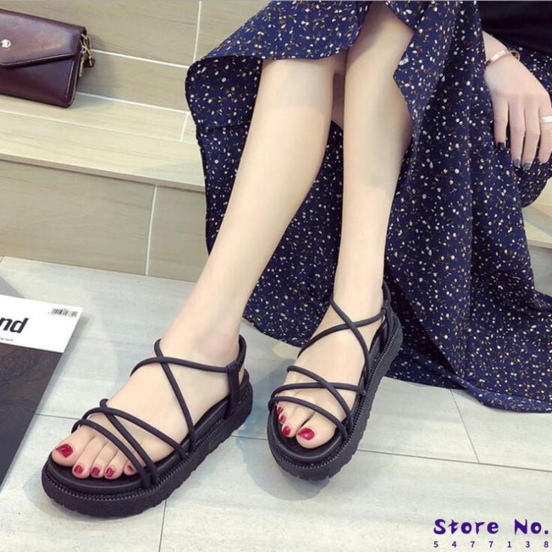 

2020 Gladiator Beach Flat Casual Sandals Fashion Summer Women Shoes Comfortable Female Ladies Sandals, Pink