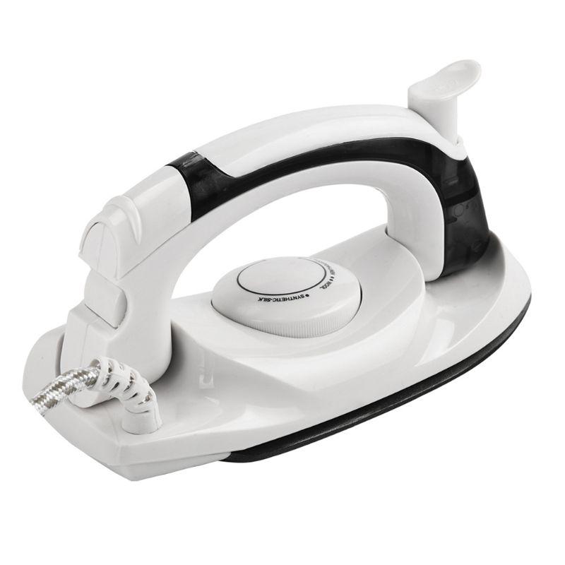 

Mini Portable Foldable Electric Steam Iron for Clothes with 3 Gears Baseplate Handheld Flatiron Home Travelling Use