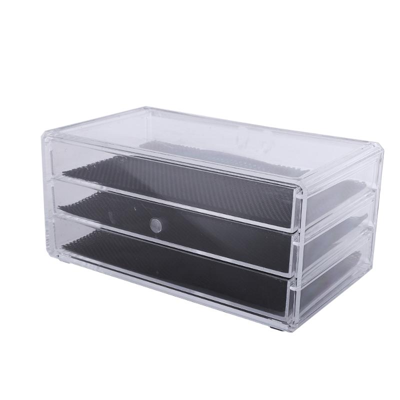 

Large Drawers SF-1005-1 Plastic Cosmetics Storage Rack 3 Transparent180821203, 35360832