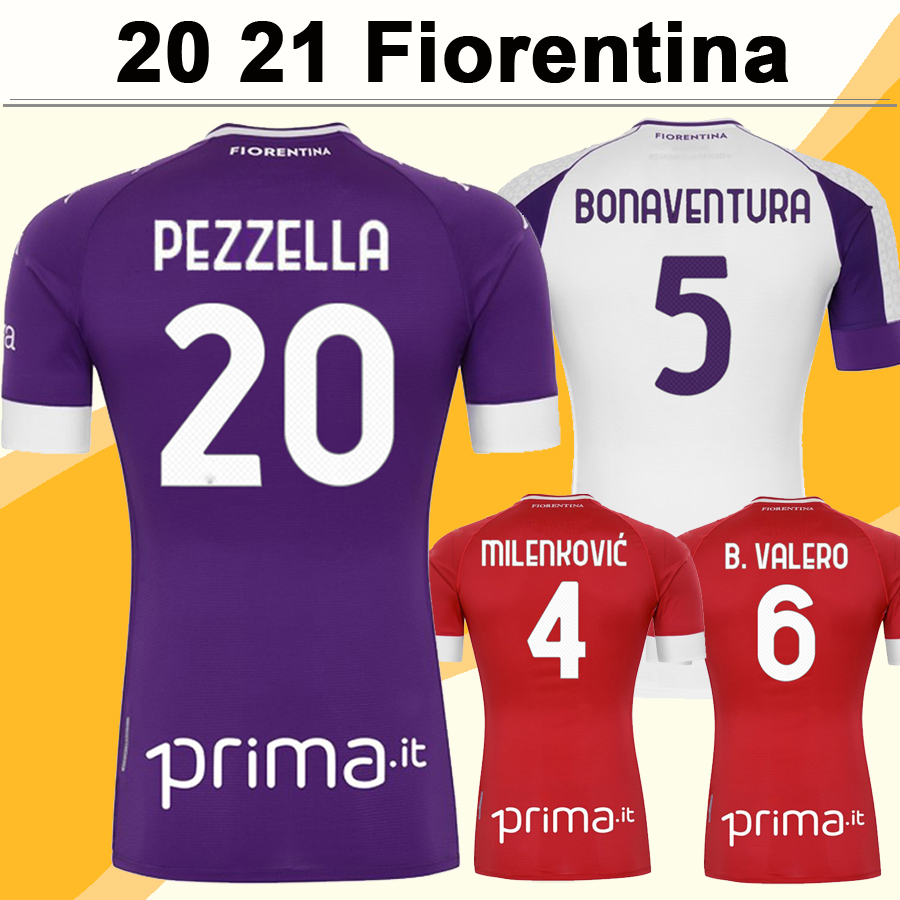 

20 21 Fiorentina PEZZELLA Mens Soccer Jerseys CASTROVILLI RIBERY BONAVENTURA Home Away Football Shirt AMRABAT CUTRONE CALLEJON Uniforms, Qm2441 2021 3rd no patch