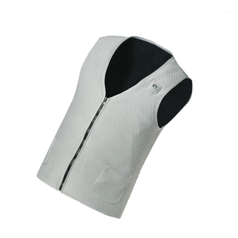 

1pc Heated Vest Creative Durablr Useful Practical Electric Heated Vest Warm Jacket Clothing for Men Adult1, Grey