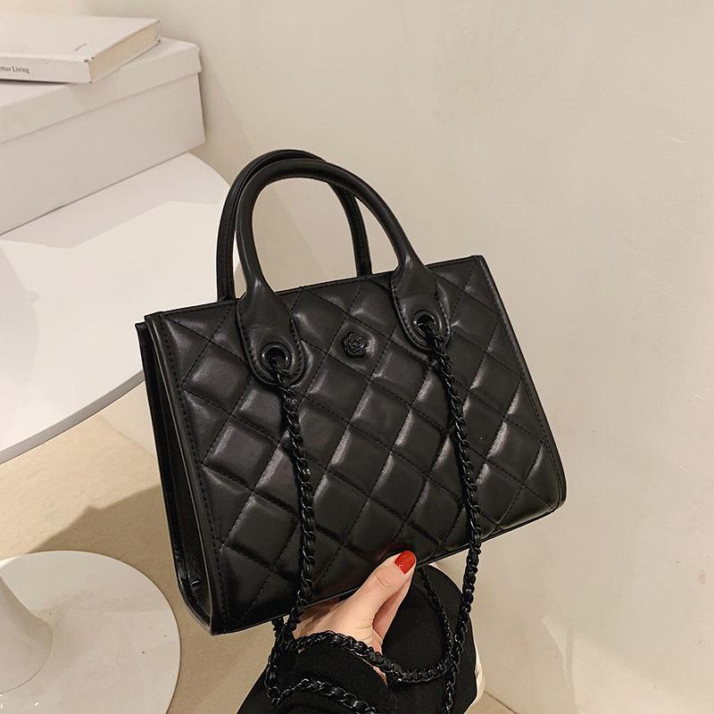 

Designer Pu Leather Women Small Handbags Fashion Ladies Shoulder Bag High Quality Female Crossbody Bag Casual Messenger Bags New, Black