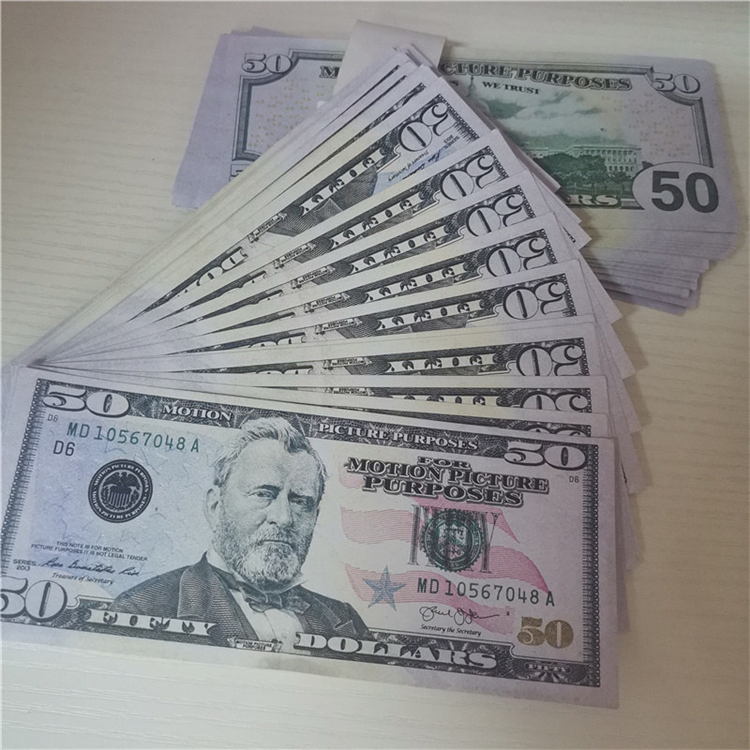 

New 50 100pcs/pack Dollars Play Billet Club Money Nightclub Toy Fake Atmosphere Euro Prop Movie Collection Faux LR0 Bar US Vmjiq