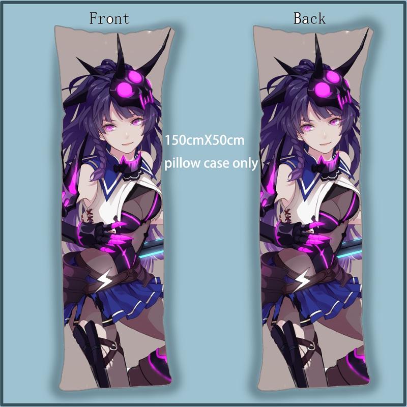 

Anime Dakimakura Body Pillow Case Honkai Impact 3 Mei otaku cover 150x50cm Home Decoration Pillowcases Printed long, As pic