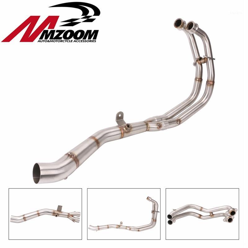 

Motorcycle Middle pipe Full System Exhaust Slip-On For MT03 MT-03 YZF R3 R25 YZF-R3 YZF-R25 2014 to 2018 without exhaust1