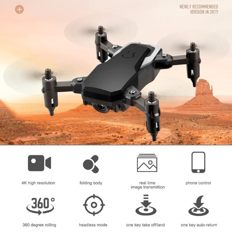 

LF606 2.4G RC Drone with Camera 4K WiFi FPV Mini Drone for Kids Beginner Altitude Holding Headless Mode Quadcopter Portable Bag1