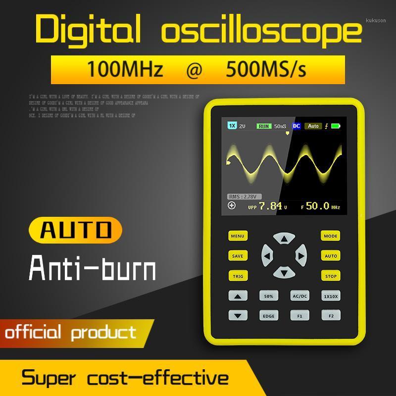 

5012H 2.4-inch Screen Digital Oscilloscope 500MS/s Sampling Rate 100MHz Analog Bandwidth Support Waveform Storage1