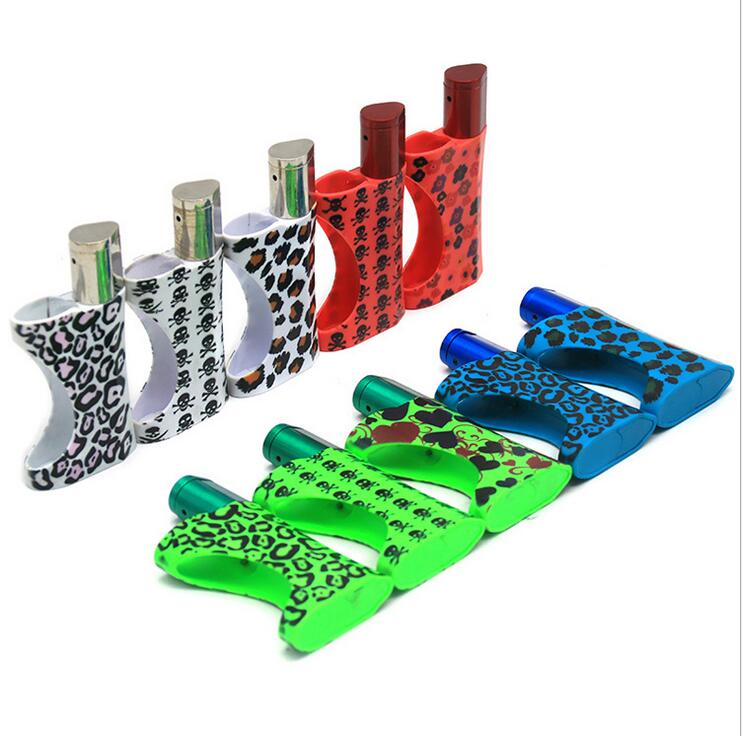 

Plastic smoking pipe Accessories with metal Bowl removable lighter Shell Holder Cigarette pipes Tools for dry herb Compressor Cream Whipper