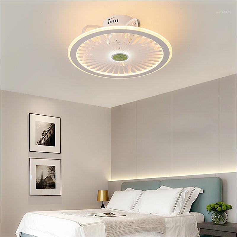 

ceiling fans with lights smart fan lamp remote control ventilator lamps 50cm with APP control bedroom decor new1