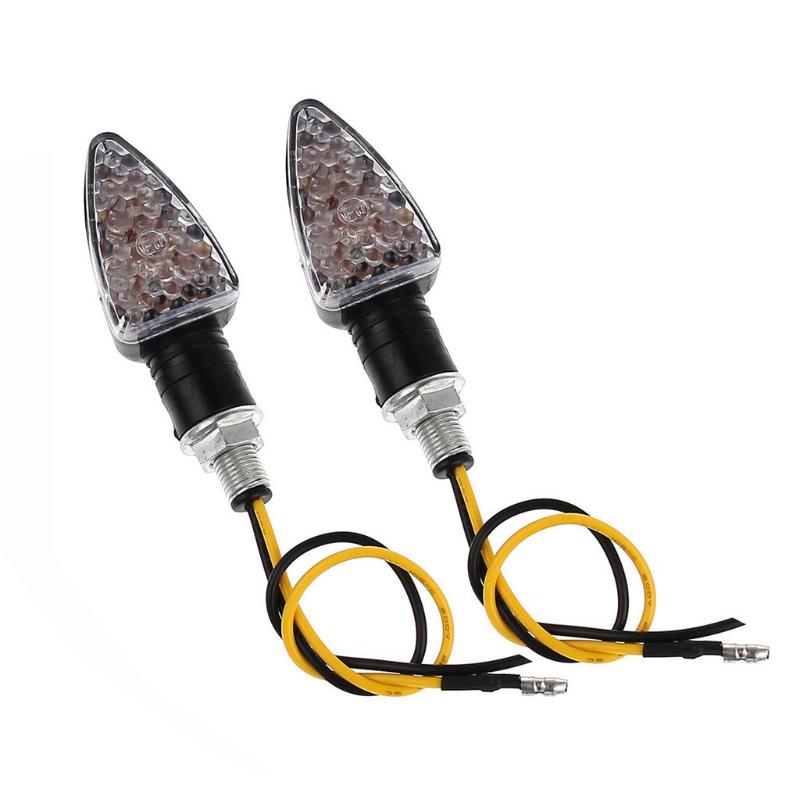 

2pcs 15 Led 12V Motorbike Motorcycle Turn light Turning Signal Indicator Light lamp Bulbs new styling universal accessories, As pic