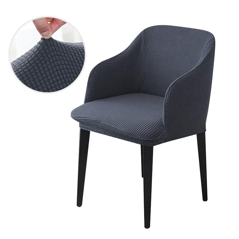 

Polar Fleece Fabric Chair Cover Stretch Chair Cover Washable Dining Protector Slipcover For Hotel Banquet Dining Home Decoration