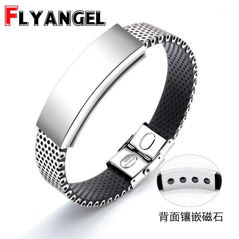 

Bangle Customized Any Text Braclet With Drill High Quality Design Bracelet For Men DIY Stainless Steel Jewelry Accessories1